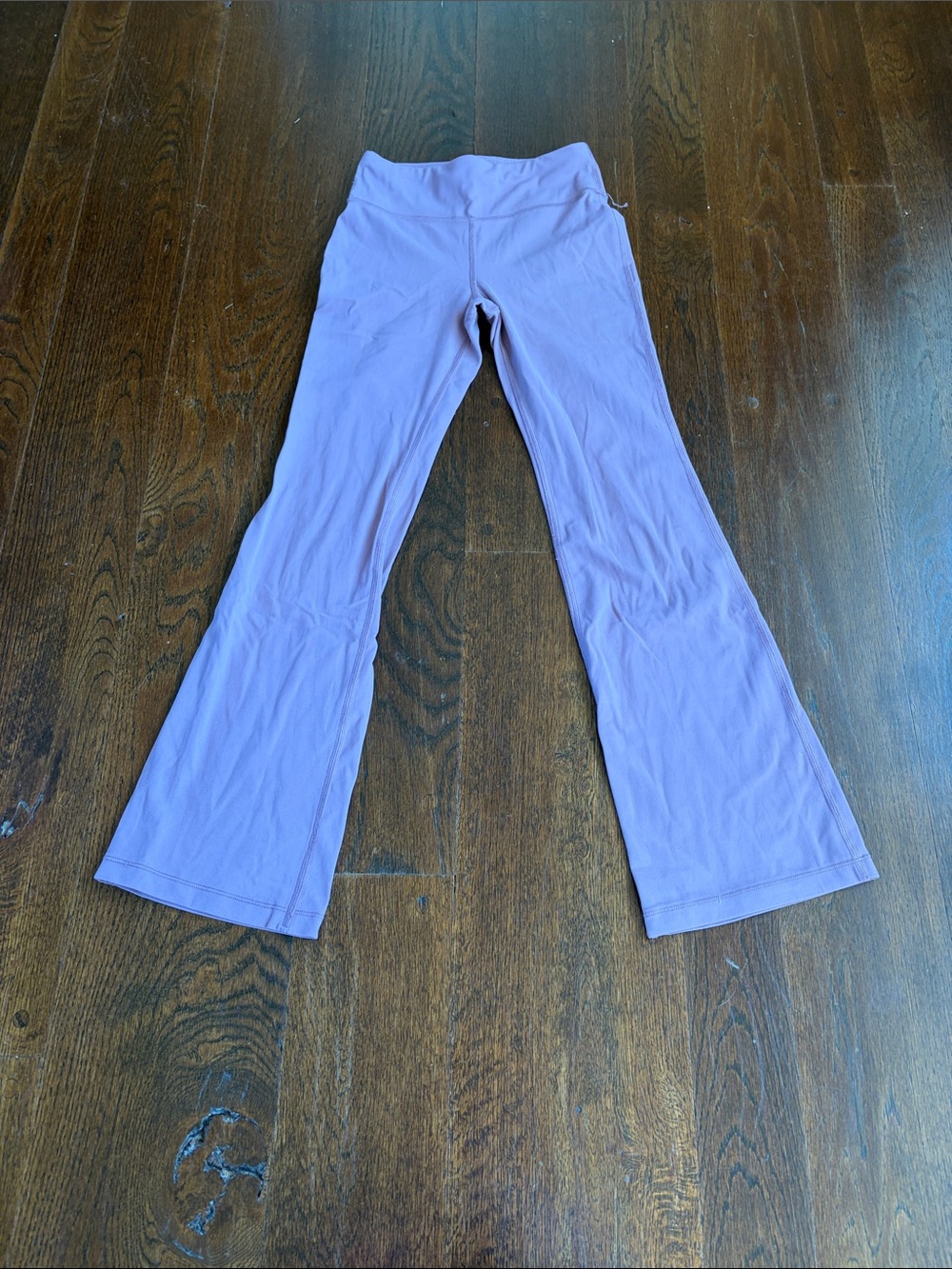 Athleta Girls Lavender Flare Leggings